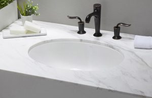 . روشویی توکار یا دفنی (Undermount Sink)